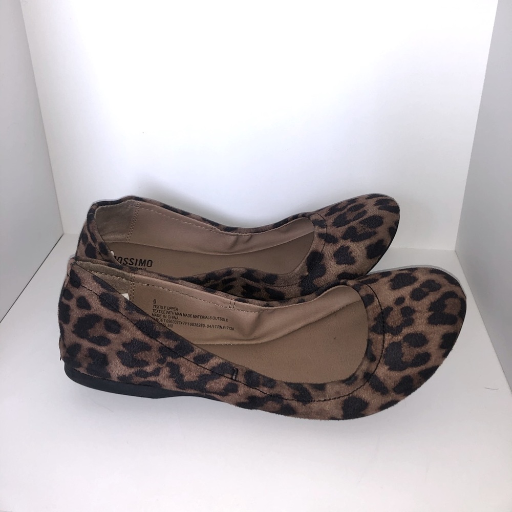 Cheetah Print Flats